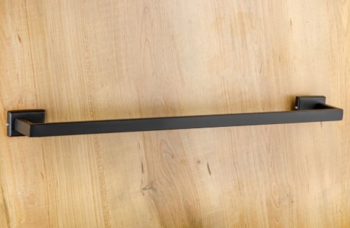 Eagle EB-802 Towel Rod Bathroom Accessory for Home, Hotel and Apartment Washrooms, Elegant and Practical Rod for Neat Everyday Towel Hanging, Bathroom Organization, Decor and Value